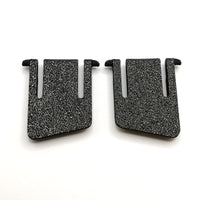 1 Paar Ersatz Tastaturfüße passend für Logitech K310 in schwarz - Tastatur