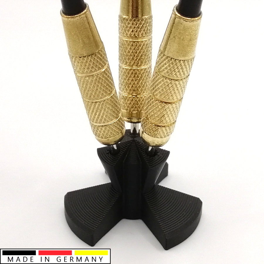 Dartständer für 3 Dartpfeile (Steel oder Soft) - Darthalter Tischständer Dart