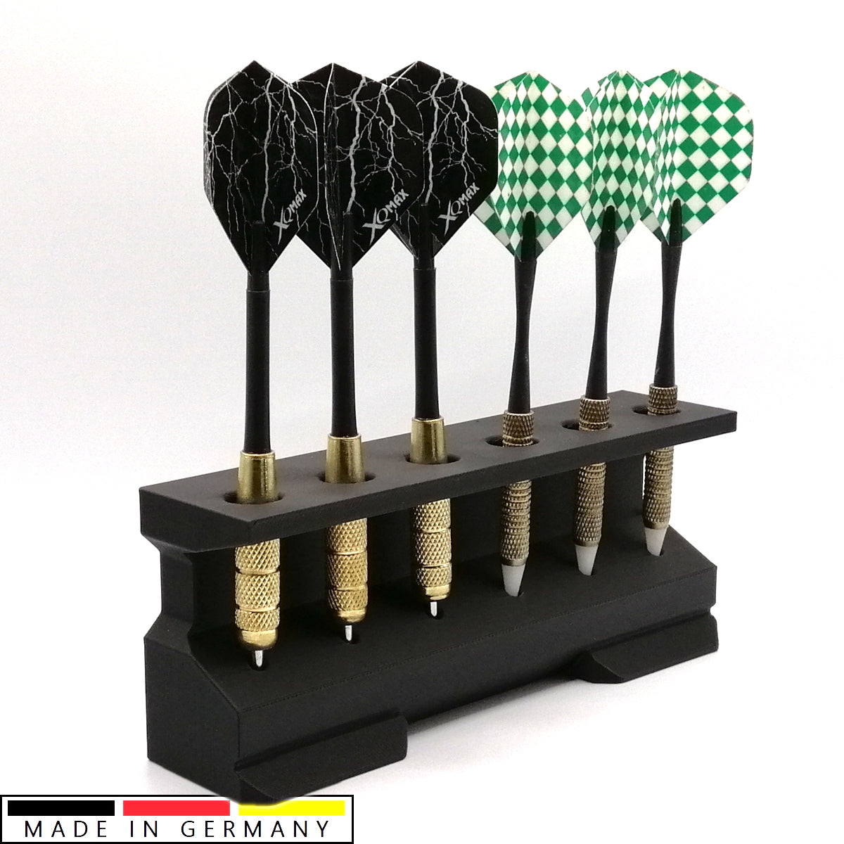 Dartständer für 6 Dartpfeile (Steel oder Soft) - Darttischständer Tischständer