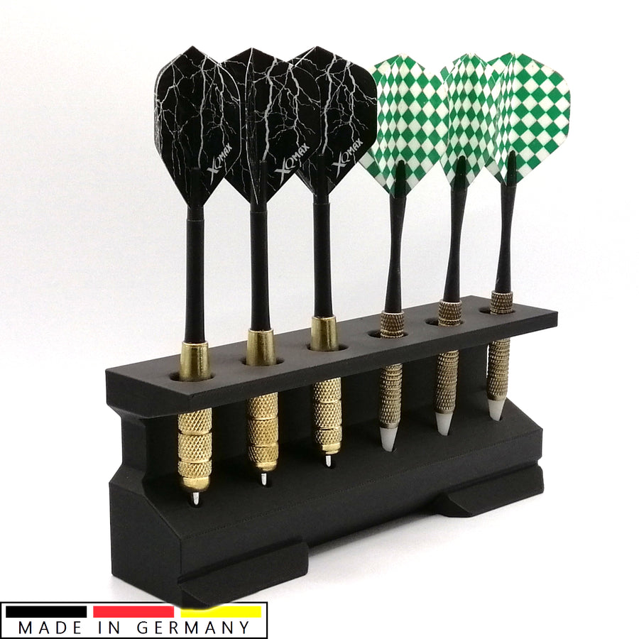 Dartständer für 6 Dartpfeile (Steel oder Soft) - Darttischständer Tischständer