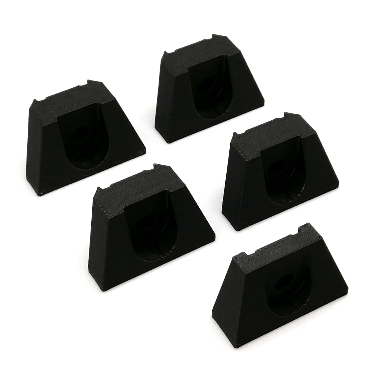 5er Set Printbtw Halter passend für IKEA Milsbo Glasplatten Bodenträger