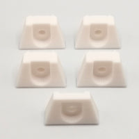 5er Set Printbtw Halter passend für IKEA Milsbo Glasplatten Bodenträger