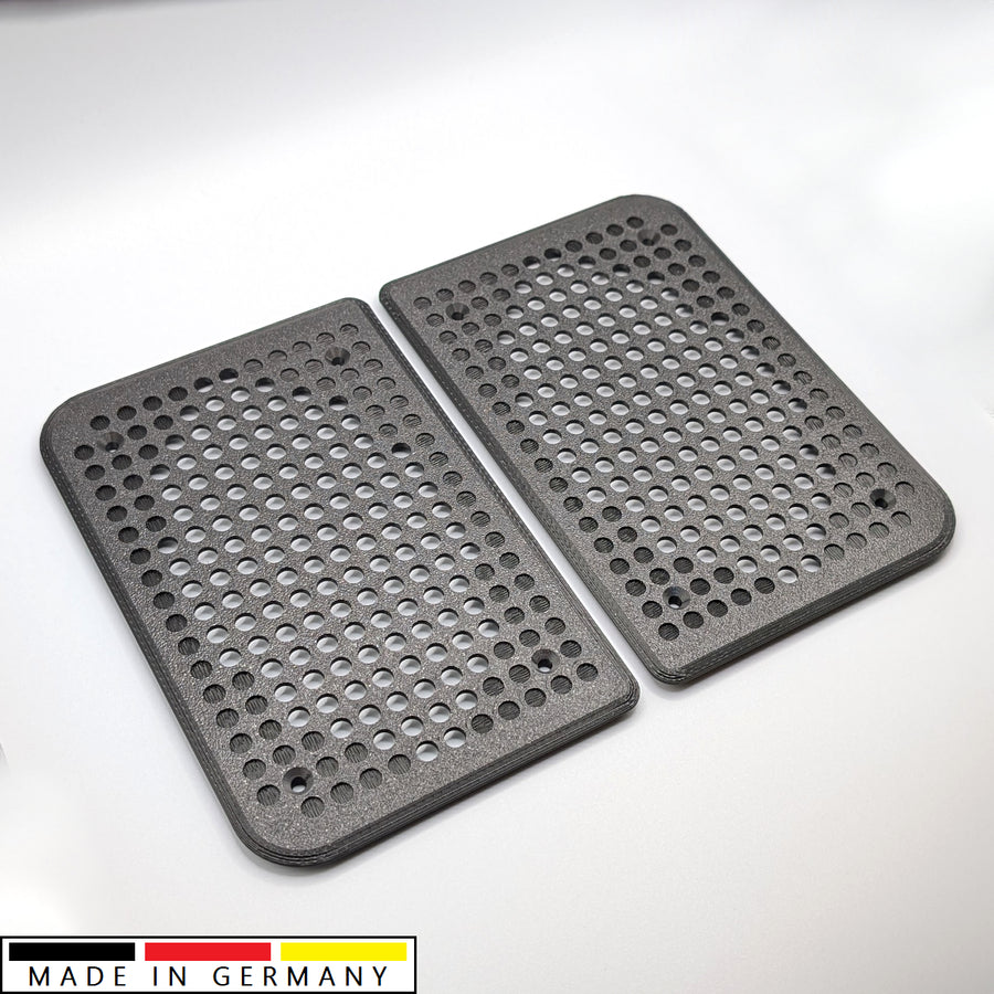 Printbtw 2x Lautsprecherabdeckung passend für Porsche 924 944 968 Blende