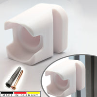 Printbtw 2in1 Halter passend für Fanatec QR2 Lenkrad Quick Release Aluprofil Wallmount