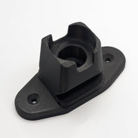 Printbtw Halter passend für Fanatec QR2 Lenkrad Quick Release Wallmount Schwarz