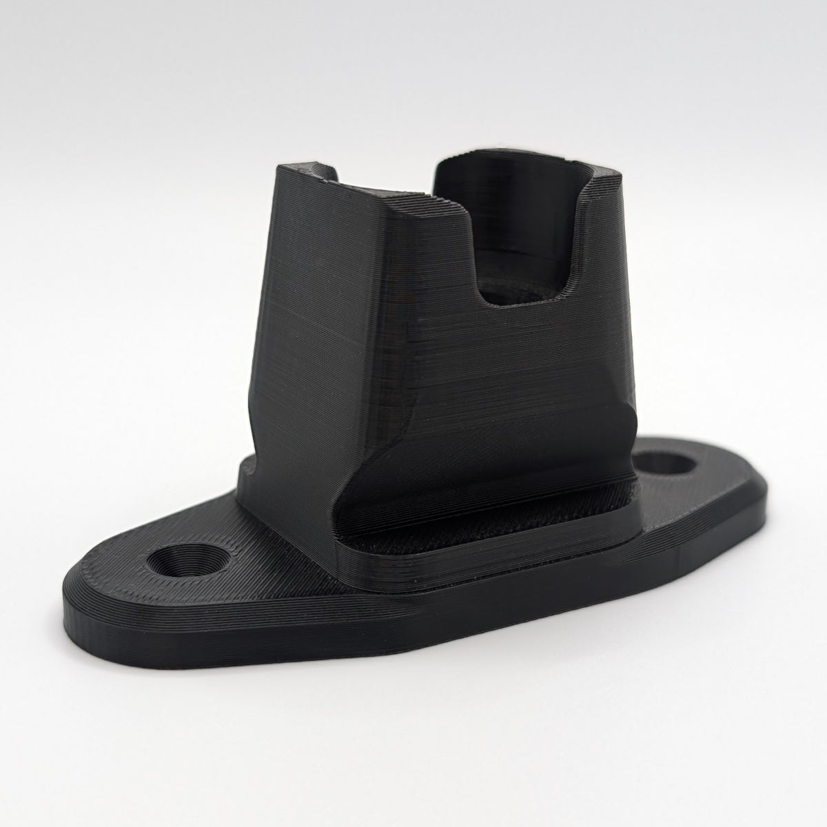 Printbtw Halter passend für Fanatec QR2 Lenkrad Quick Release Wallmount Schwarz