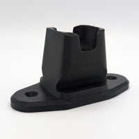 Printbtw Halter passend für Fanatec QR2 Lenkrad Quick Release Wallmount Schwarz