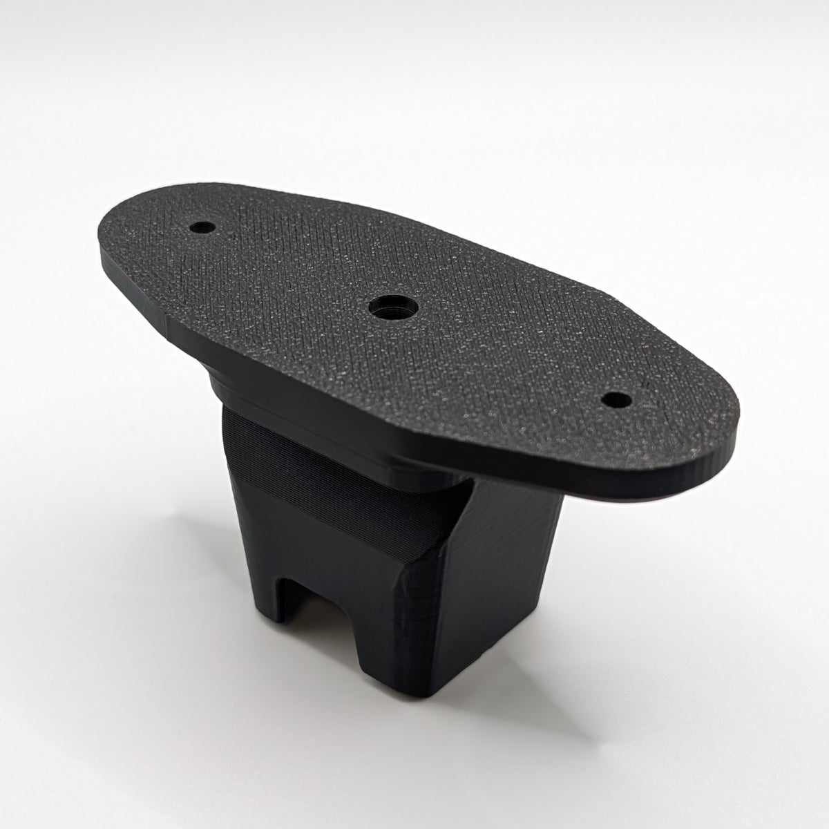 Printbtw Halter passend für Fanatec QR2 Lenkrad Quick Release Wallmount Schwarz
