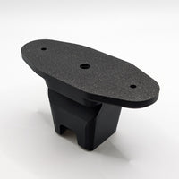 Printbtw Halter passend für Fanatec QR2 Lenkrad Quick Release Wallmount Schwarz