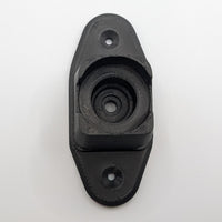 Printbtw Halter passend für Fanatec QR2 Lenkrad Quick Release Wallmount Schwarz