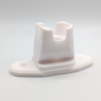 Printbtw Halter passend für Fanatec QR2 Lenkrad Quick Release Wallmount Weiß