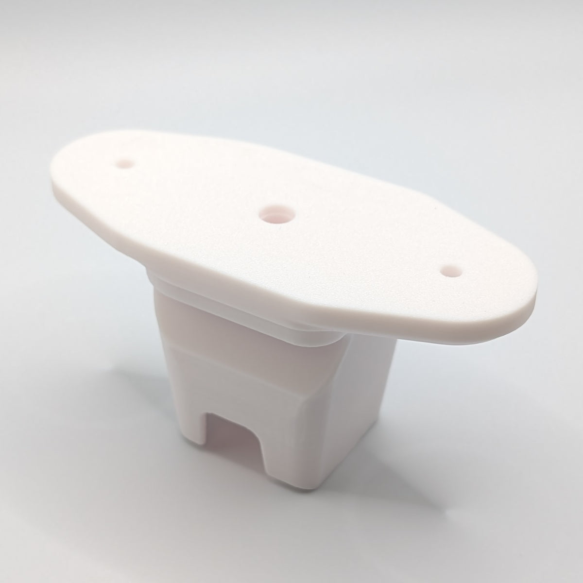 Printbtw Halter passend für Fanatec QR2 Lenkrad Quick Release Wallmount Weiß