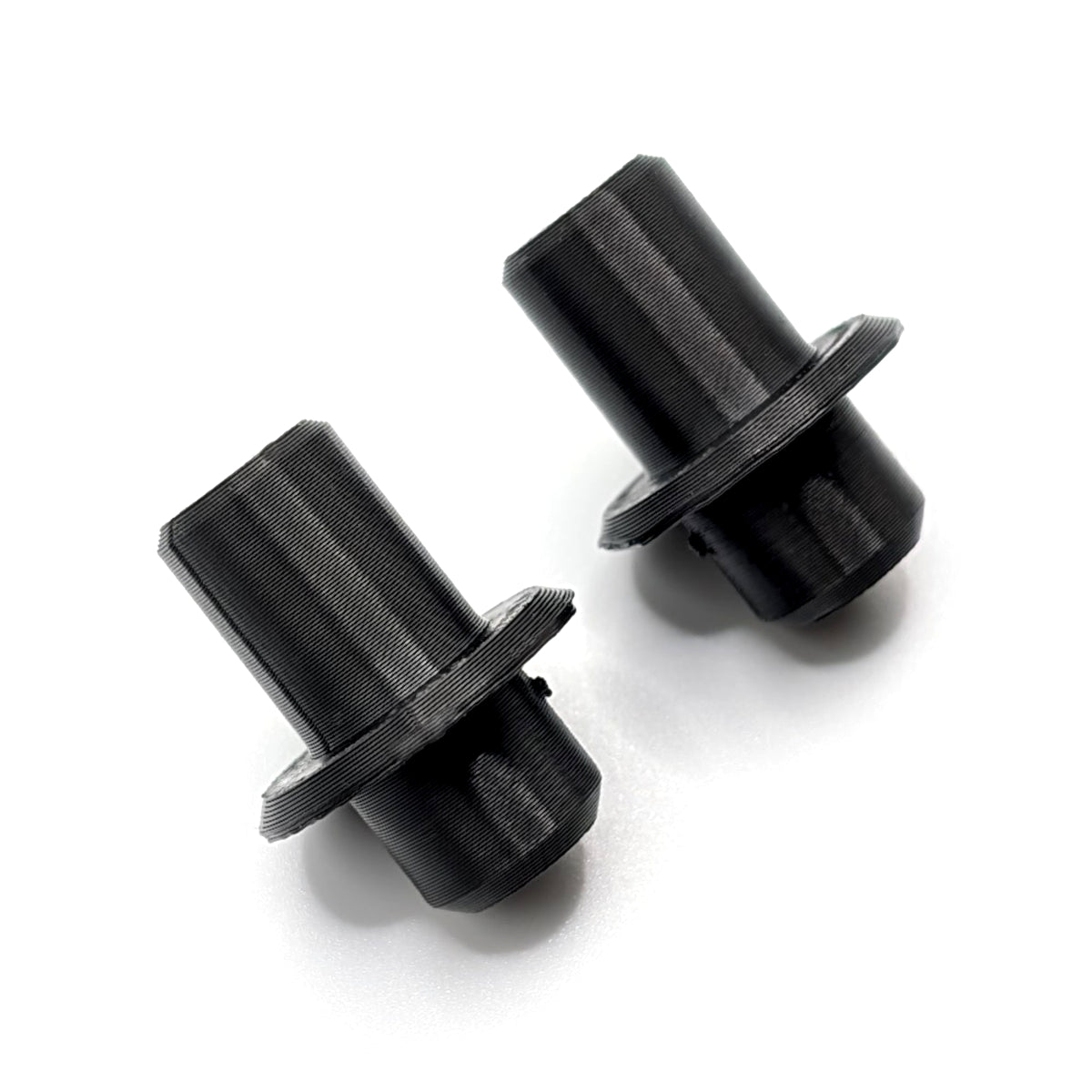 Printbtw Hutablage Bolzen passend für Opel Corsa C 2er Set schwarz