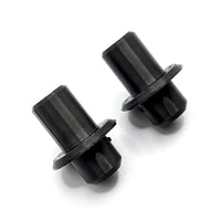 Printbtw Hutablage Bolzen passend für Opel Corsa C 2er Set schwarz