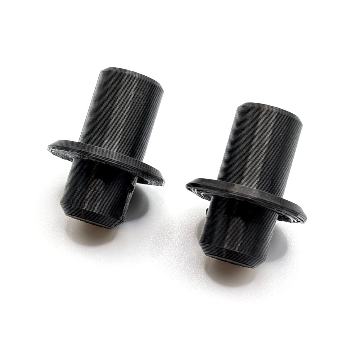 Printbtw Hutablage Bolzen passend für Opel Corsa C 2er Set schwarz