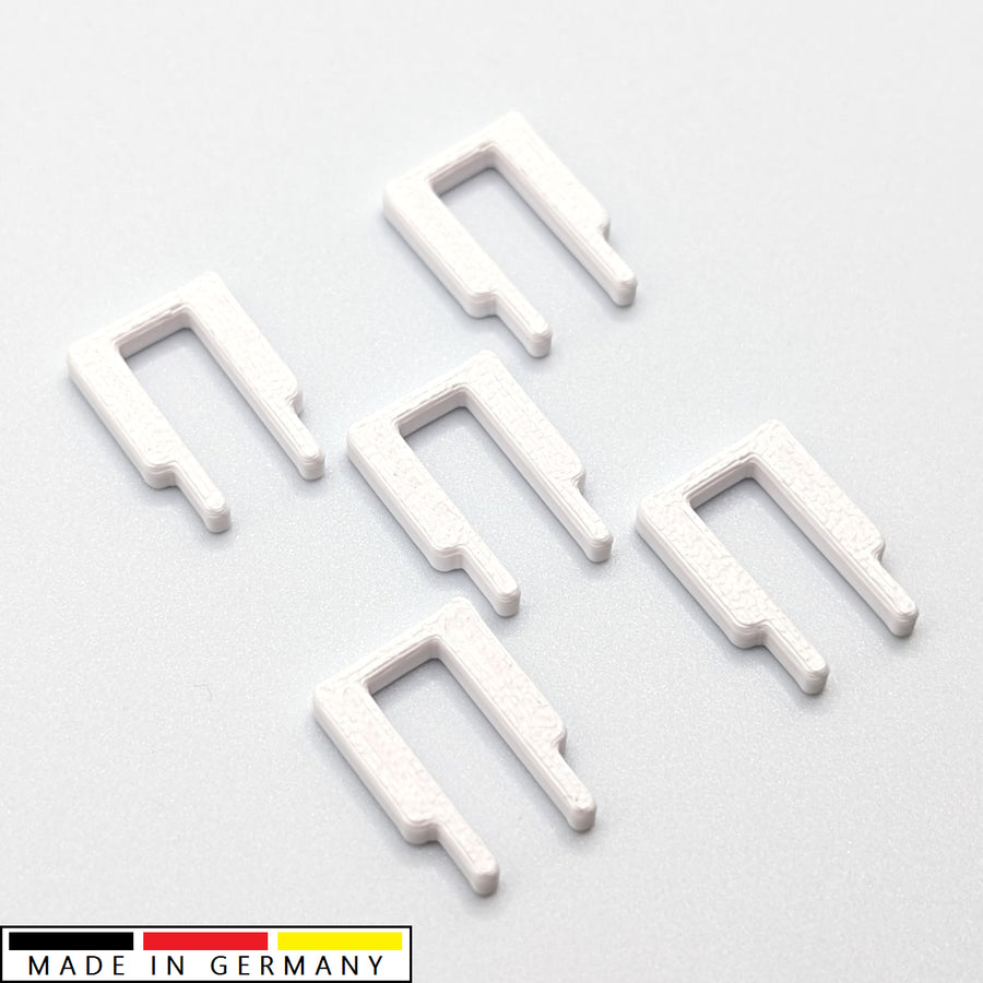 Printbtw 5x Besteckkorb Klammer passend für Miele 09759811