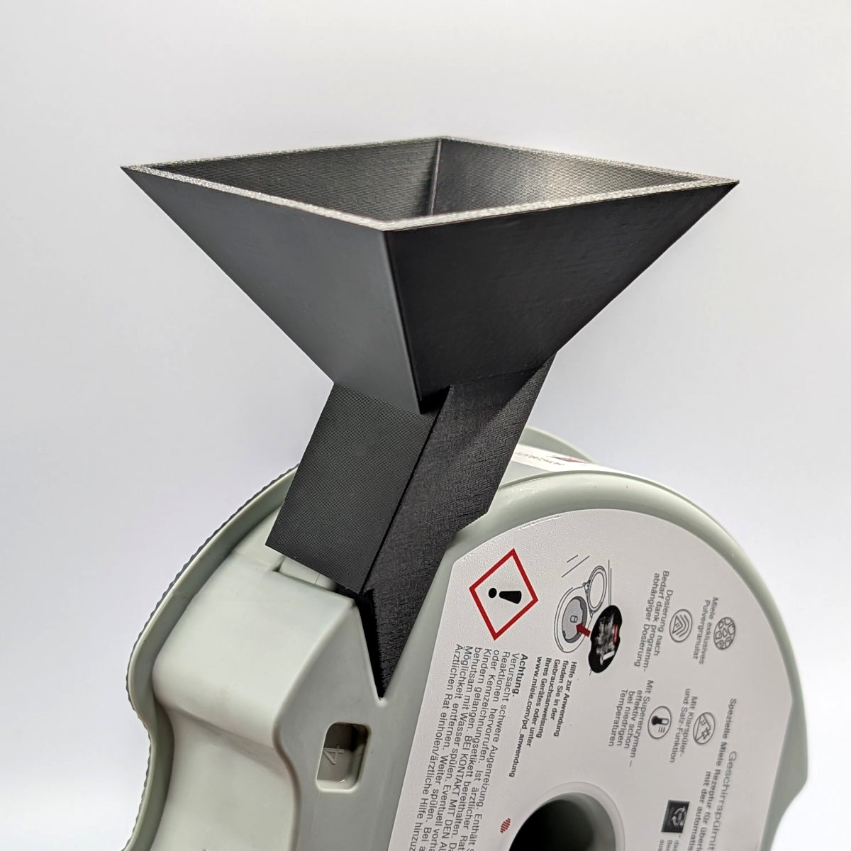 Printbtw Nachfülltrichter passend für PowerDisk-System Schwarz