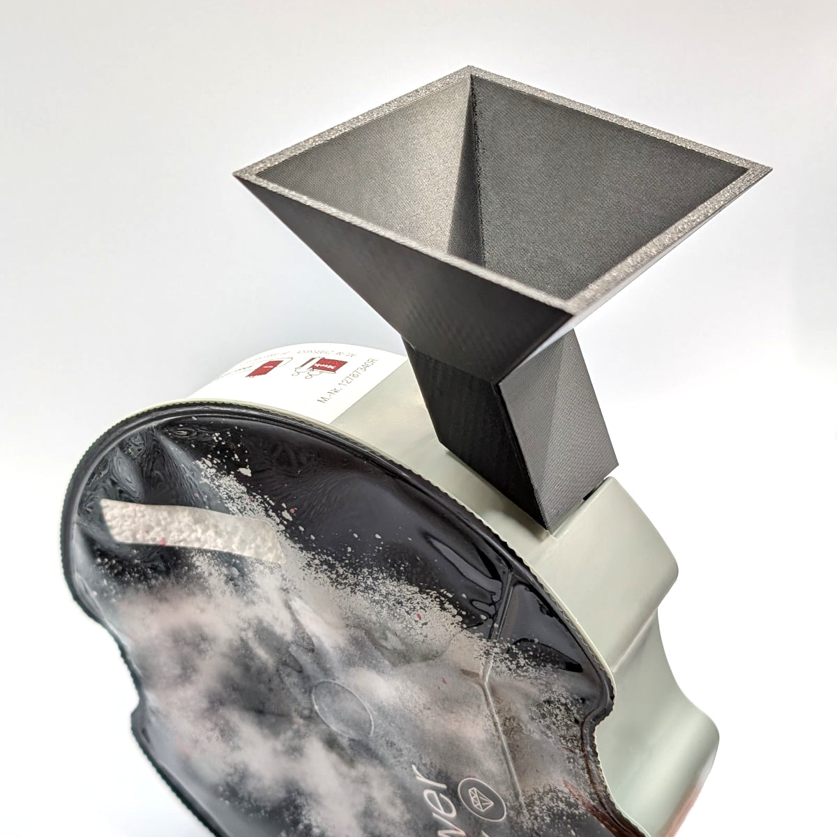 Printbtw Nachfülltrichter passend für PowerDisk-System Schwarz