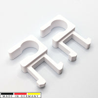 Printbtw 2x Ventil Haken Halter passend für Geberit Spülkasten 1818/25