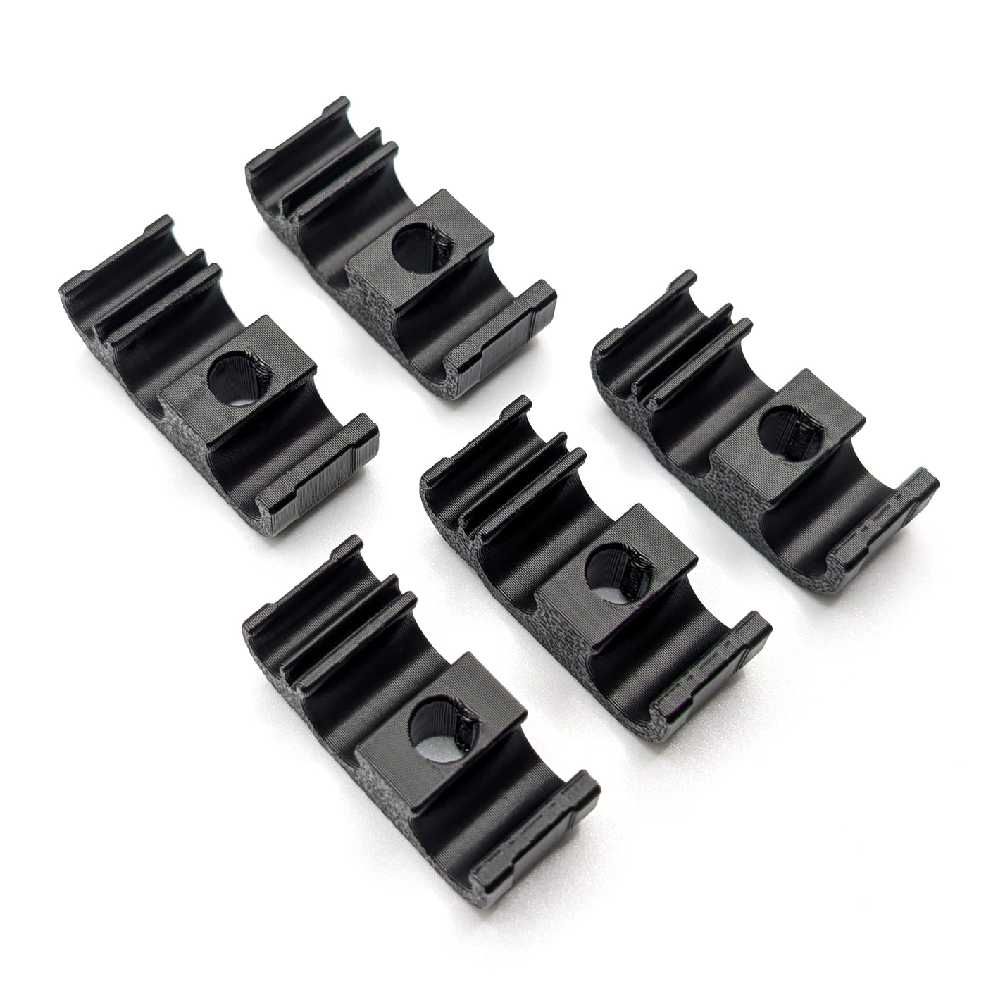 Printbtw 5x Kraftstoff Bremsleitung Halter passend für BMW E12 E24 E28