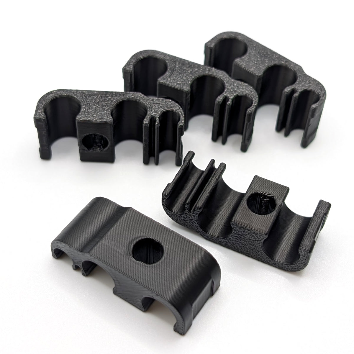 Printbtw 5x Kraftstoff Bremsleitung Halter passend für BMW E12 E24 E28
