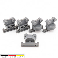 Printbtw 5er Set Gleiter Rollen / Paneelwagen passend für IKEA Kvartal Gardinen
