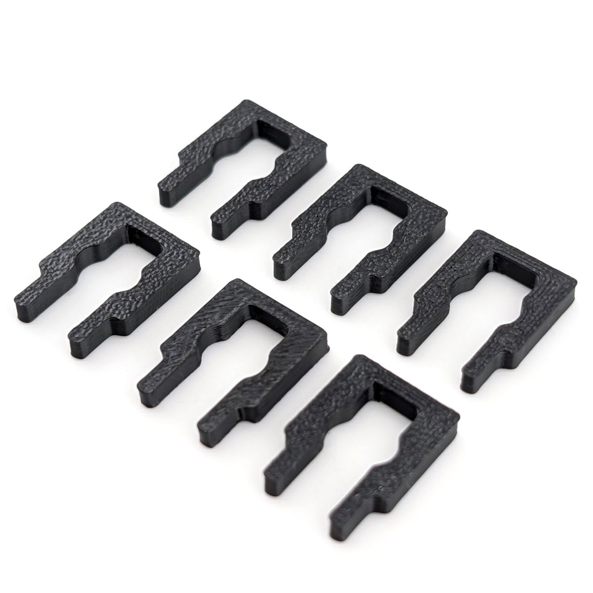 Printbtw 6x Besteckkorb Klammer passend für Miele 09759811 Schwarz