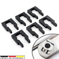 Printbtw 6x Besteckkorb Klammer passend für Miele 09759811 Schwarz