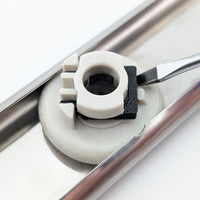Printbtw 6x Besteckkorb Klammer passend für Miele 09759811 Schwarz