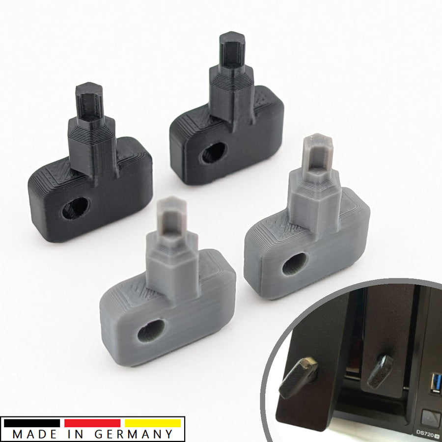 2x Ersatz Schlüssel passend für Synology NAS Drive Bay Key Lock