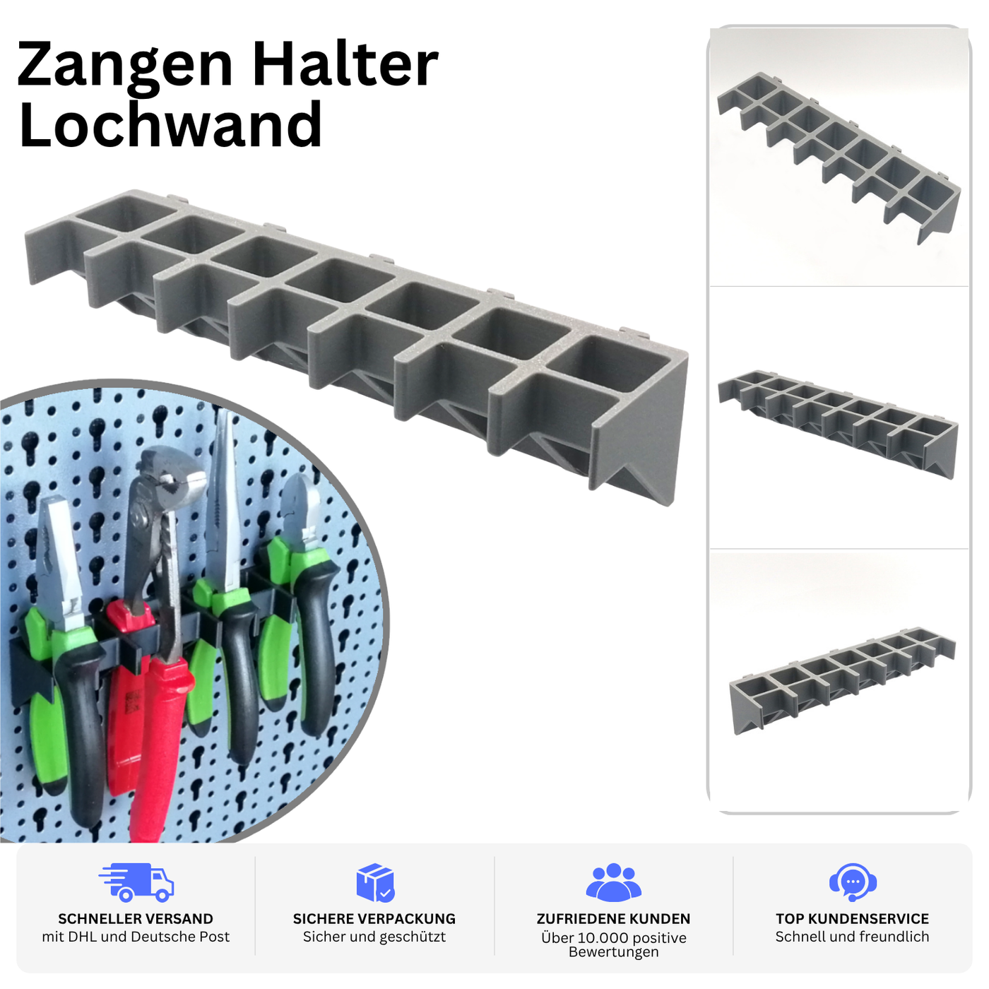 Halterung Zangen passend für Küpper Lochwand Halter Zange