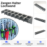Halterung Zangen passend für Küpper Lochwand Halter Zange