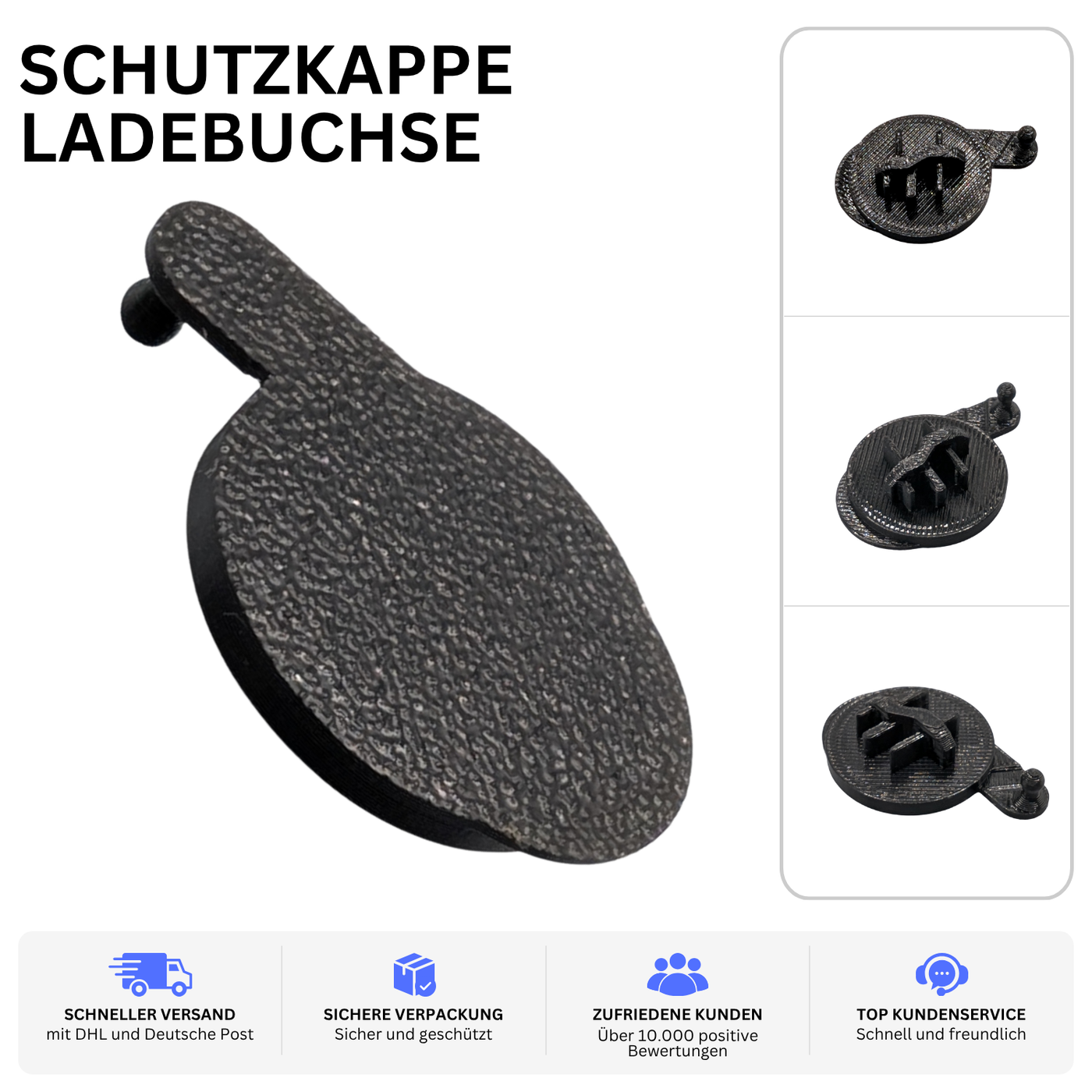 Printbtw Ladebuchse Abdeckung Plug passend für Bosch Performance