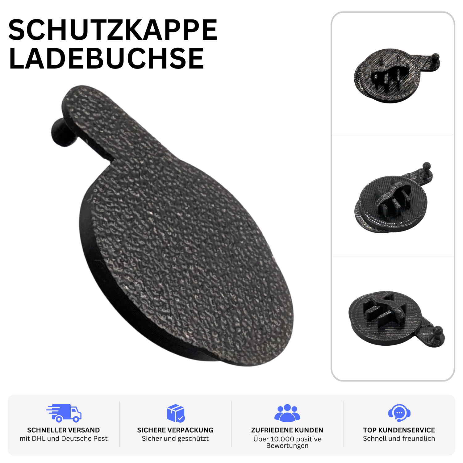 Printbtw Ladebuchse Abdeckung Plug passend für Bosch Performance