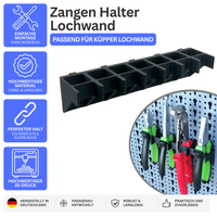 Halterung Zangen passend für Küpper Lochwand Halter Zange