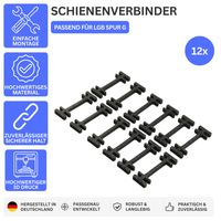 SCHIENENVERBINDER – PASSEND FÜR LGB SPUR G – Ansicht 1