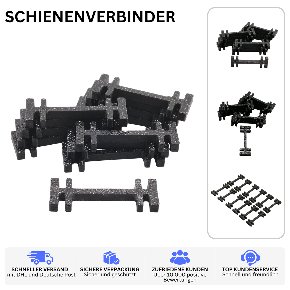 SCHIENENVERBINDER – PASSEND FÜR LGB SPUR G – Ansicht 2