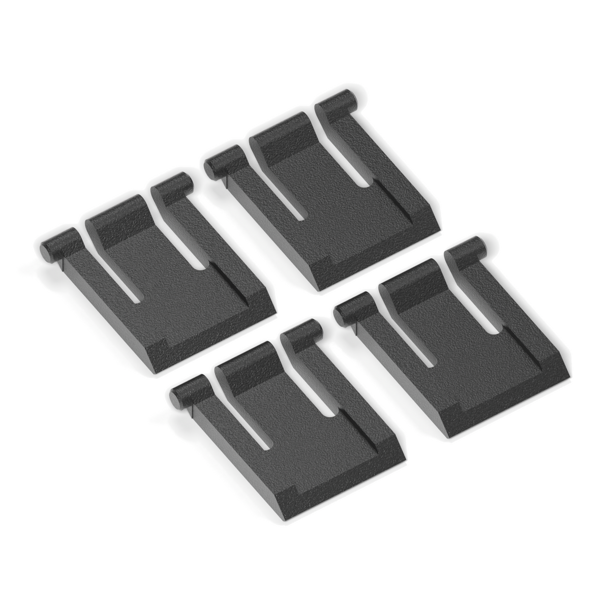 Cherry KC1000 Schwarz 2 Sets (4 Füße), Ansicht 1