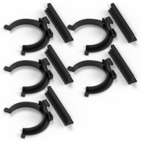 5 Sets Sockelleistenhalter passend für IKEA Faktum Rationell, Studioansicht 1