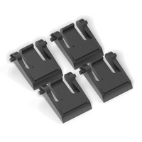 2 Sets Tastaturfüße passend für Logitech K520 MK520, Schwarz, 4 Stück – Ansicht 1