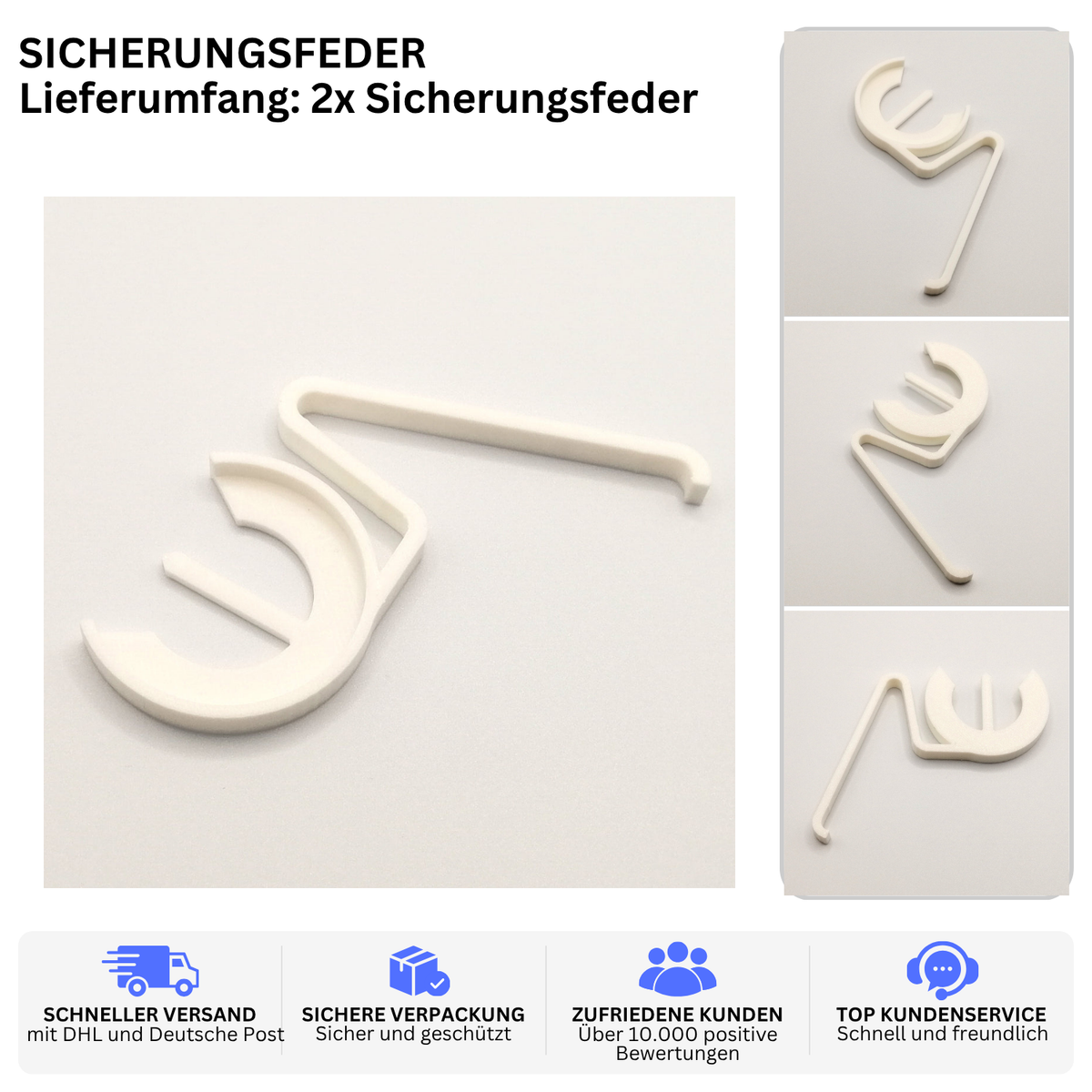 Printbtw 2x Betätigung Sicherungsfeder passend für Geberit Sicherungs-Hebel, Default Title, Bild 2 · Canva 1500×1500