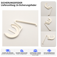 Printbtw 2x Betätigung Sicherungsfeder passend für Geberit Sicherungs-Hebel, Default Title, Bild 2 · Canva 1500×1500